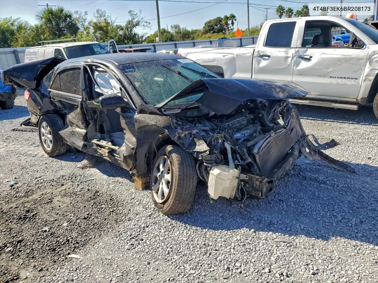 4T4BF3EK6BR208173 2011 Toyota Camry Base