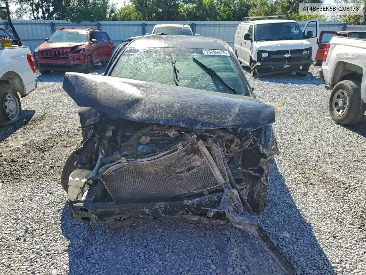 4T4BF3EK6BR208173 2011 Toyota Camry Base