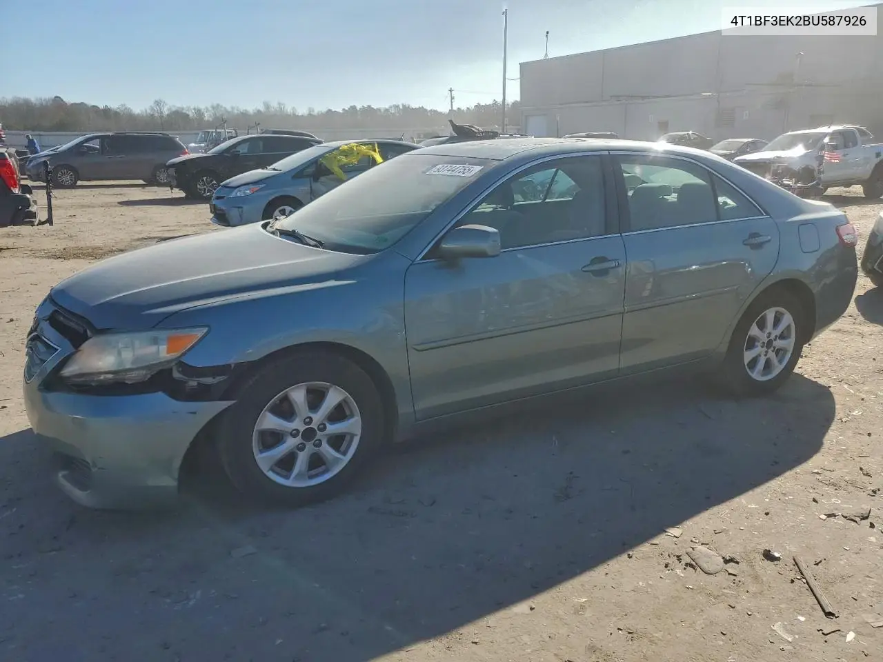 4T1BF3EK2BU587926 2011 Toyota Camry Base