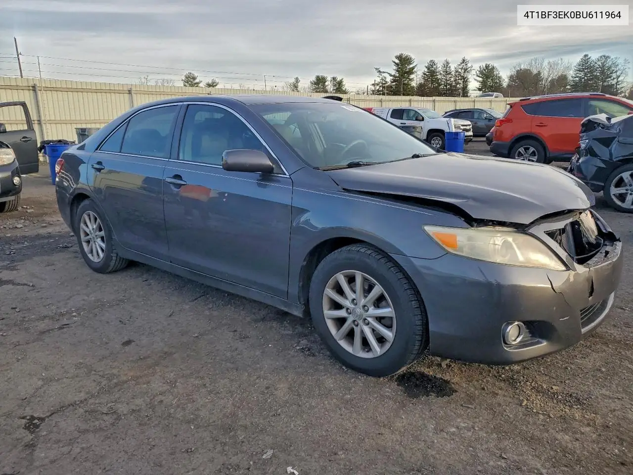 4T1BF3EK0BU611964 2011 Toyota Camry Base