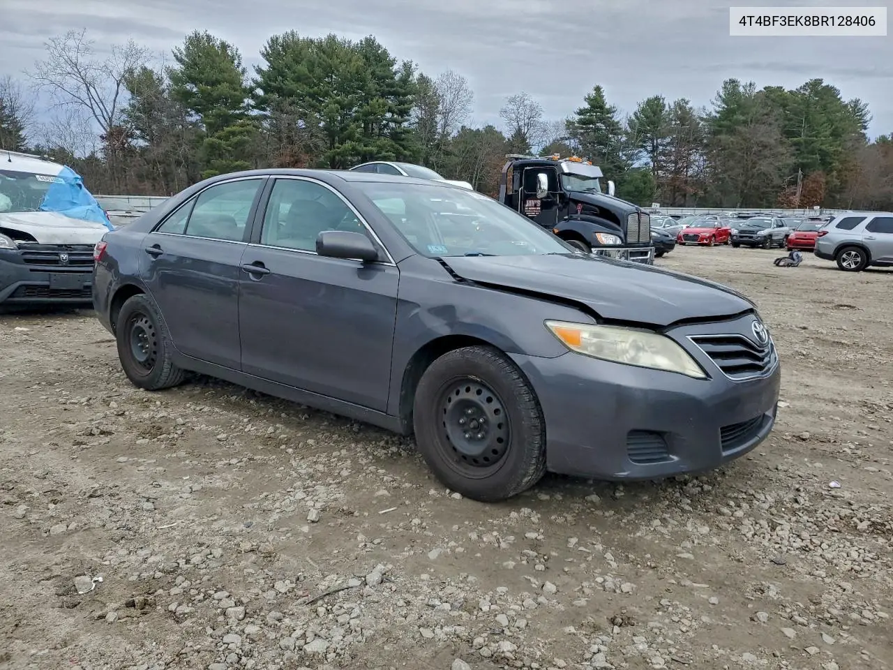 4T4BF3EK8BR128406 2011 Toyota Camry Base