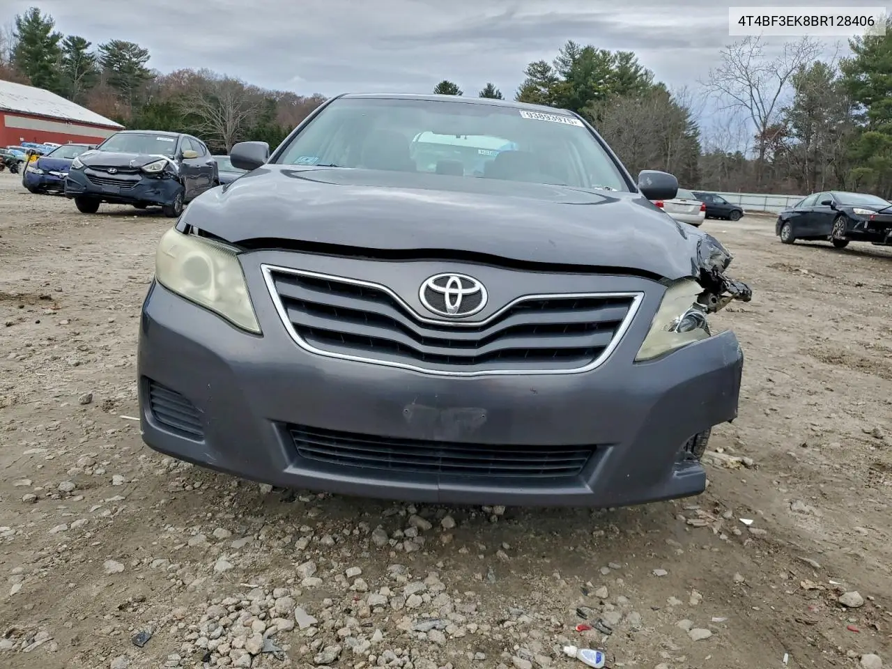 4T4BF3EK8BR128406 2011 Toyota Camry Base
