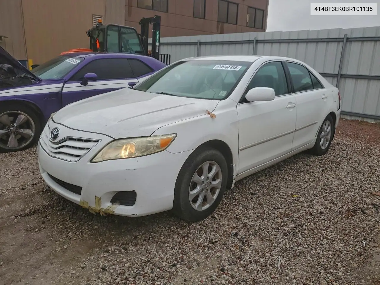 4T4BF3EK0BR101135 2011 Toyota Camry Base