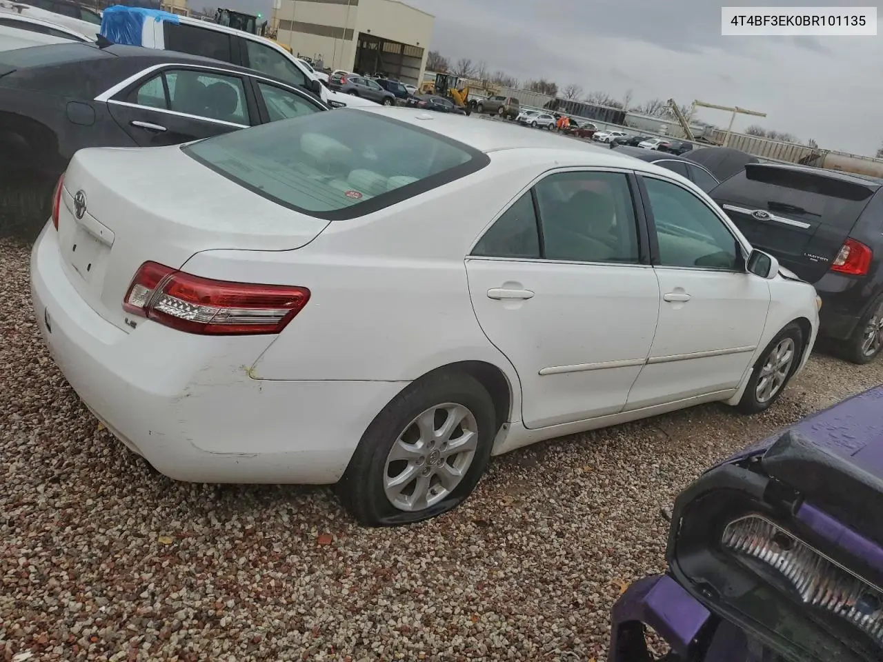 4T4BF3EK0BR101135 2011 Toyota Camry Base
