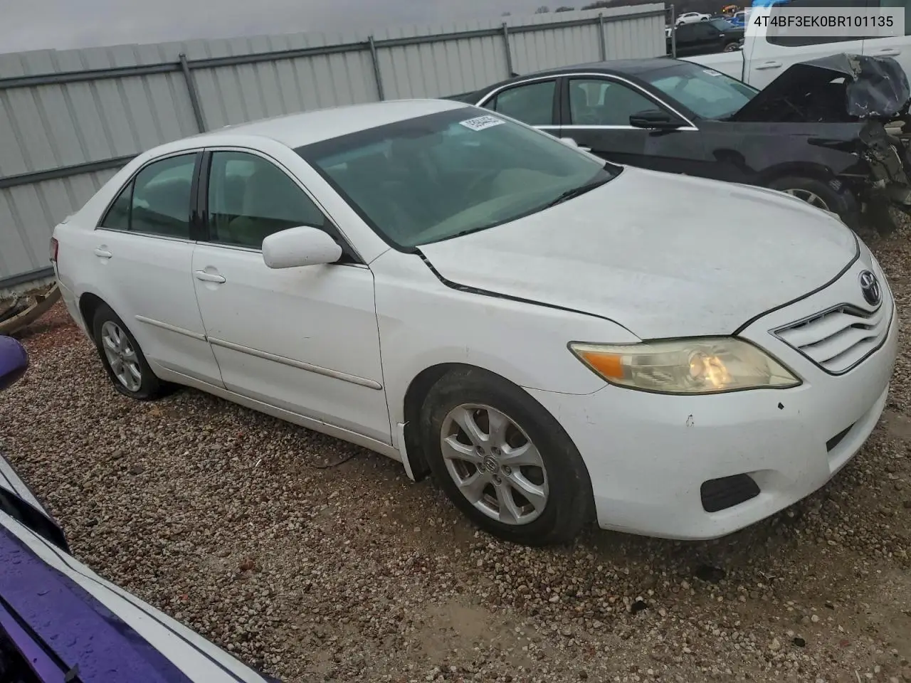 4T4BF3EK0BR101135 2011 Toyota Camry Base