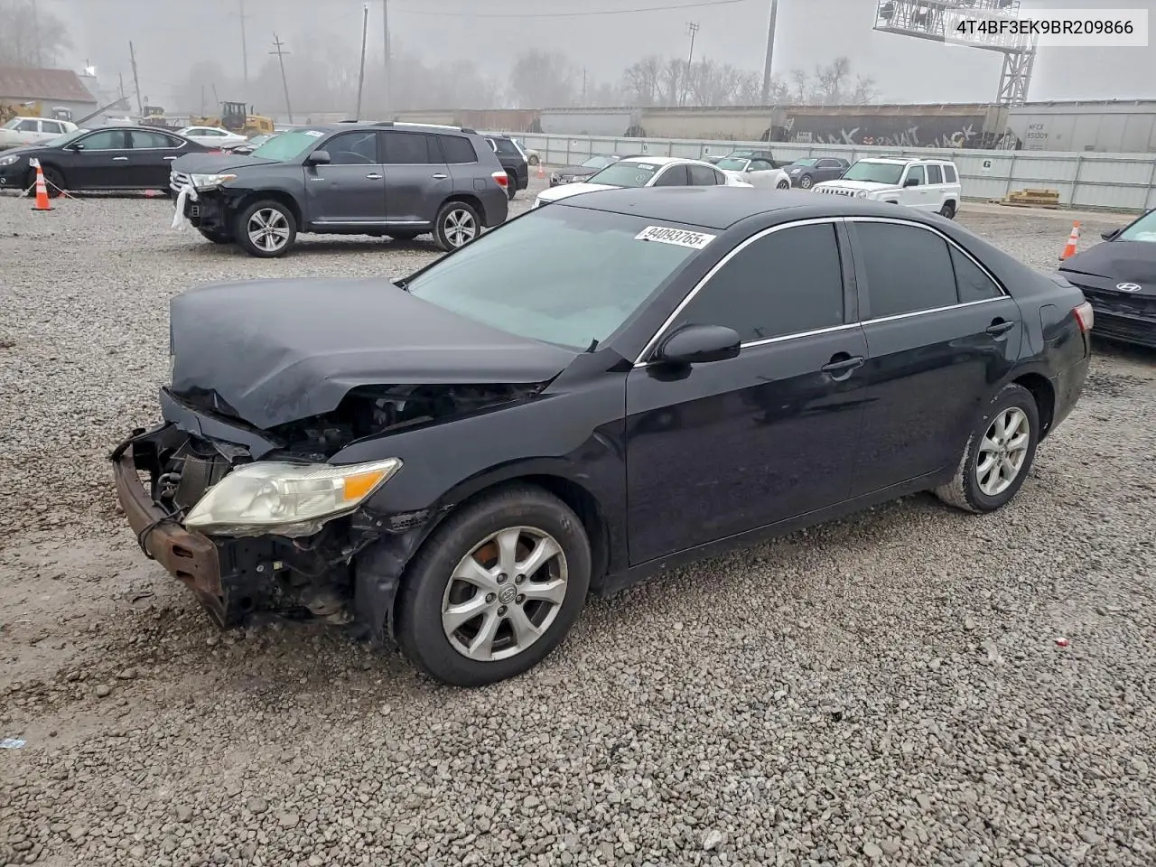 4T4BF3EK9BR209866 2011 Toyota Camry Base