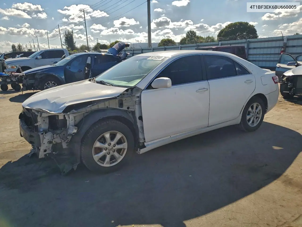 4T1BF3EK6BU660005 2011 Toyota Camry Base