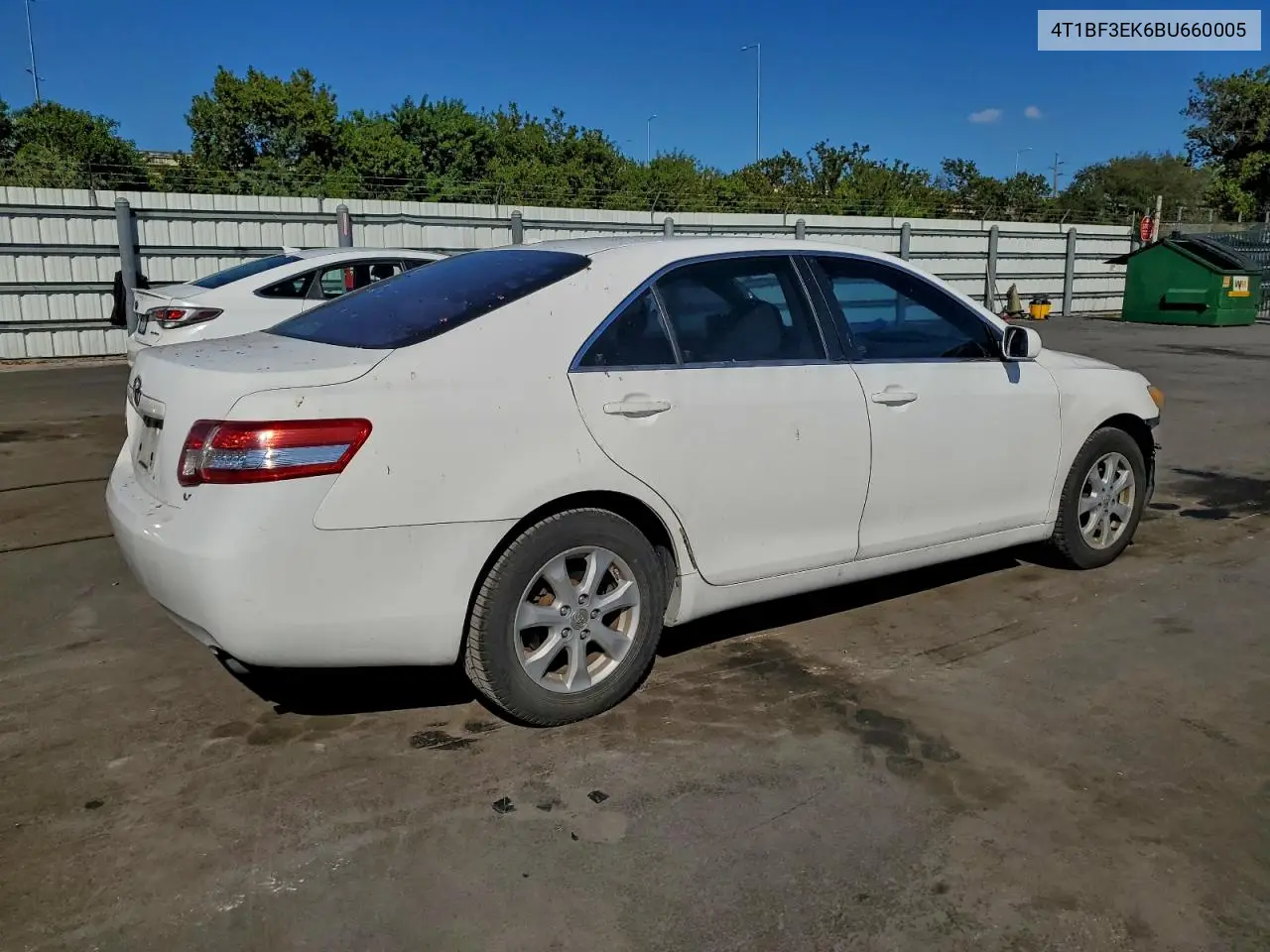 4T1BF3EK6BU660005 2011 Toyota Camry Base
