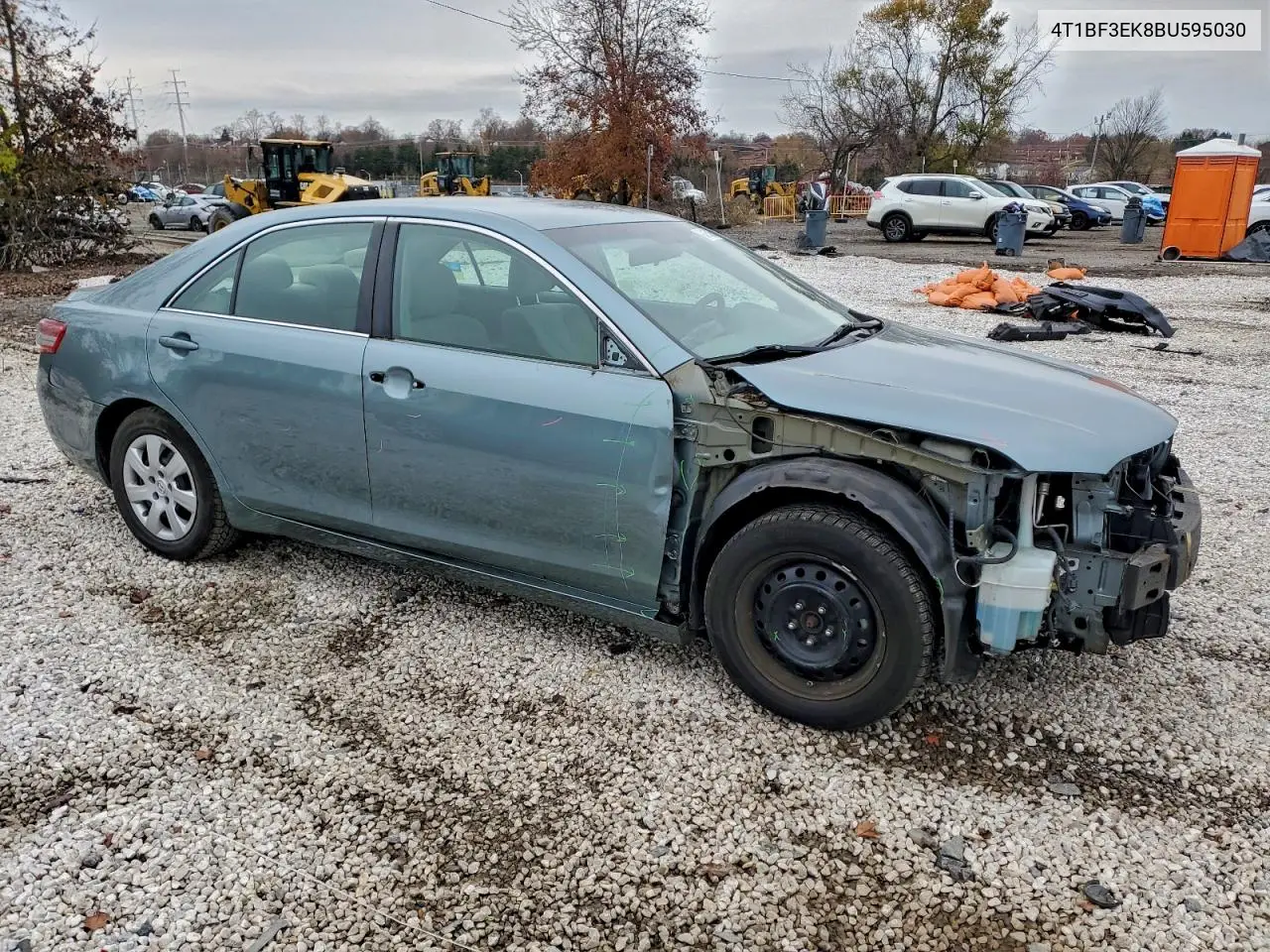 4T1BF3EK8BU595030 2011 Toyota Camry Base