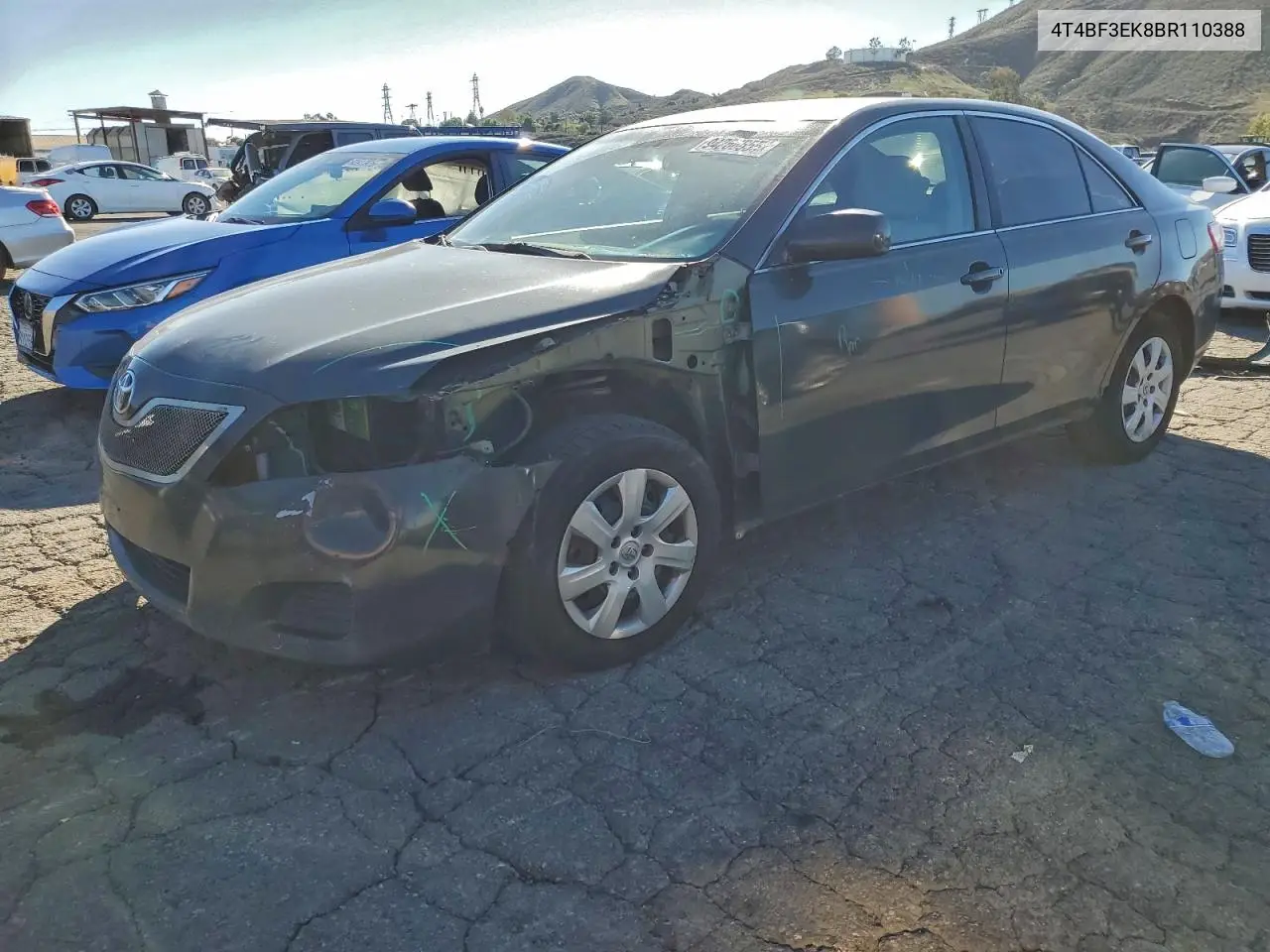 4T4BF3EK8BR110388 2011 Toyota Camry Base