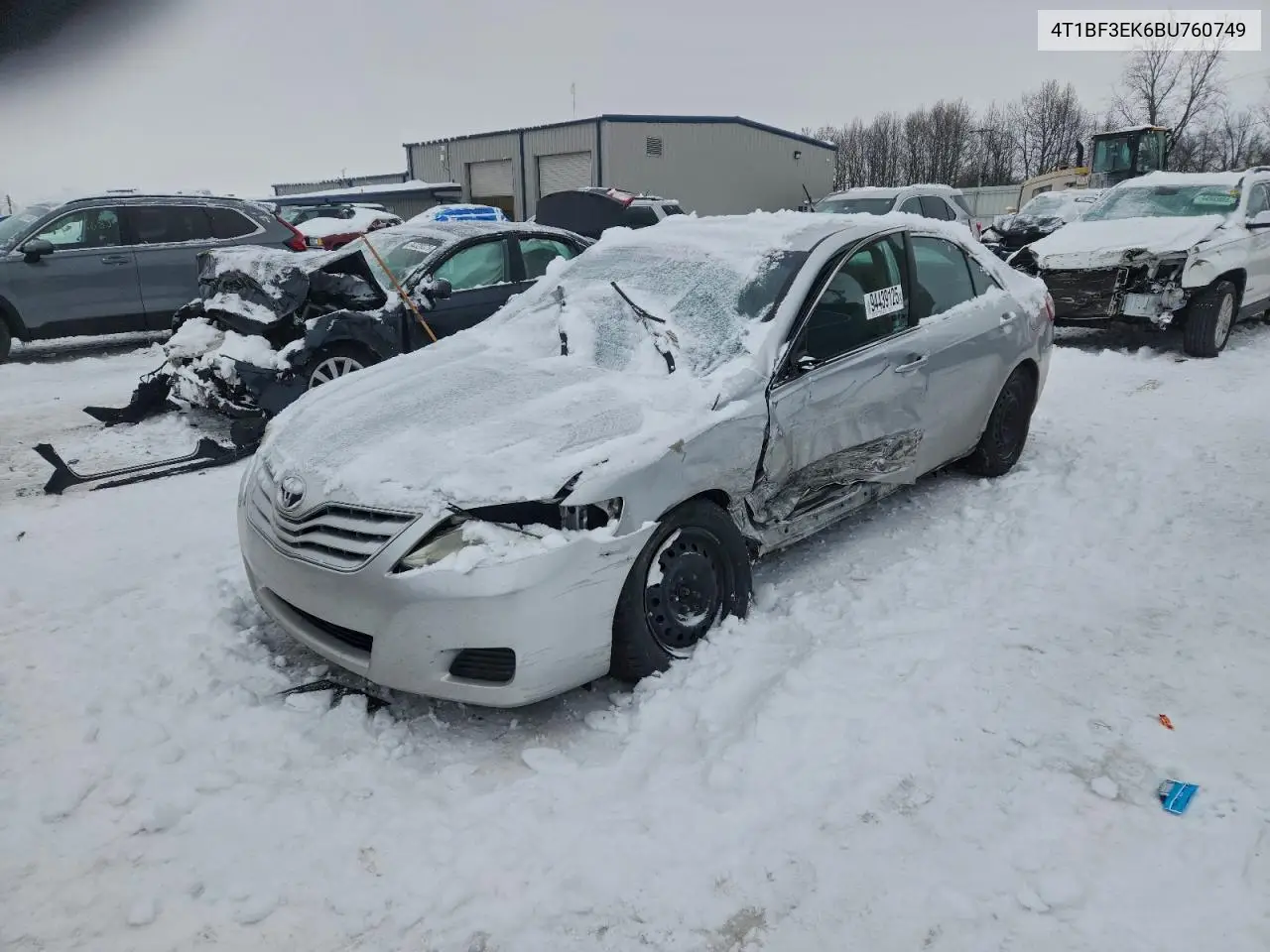 4T1BF3EK6BU760749 2011 Toyota Camry Base