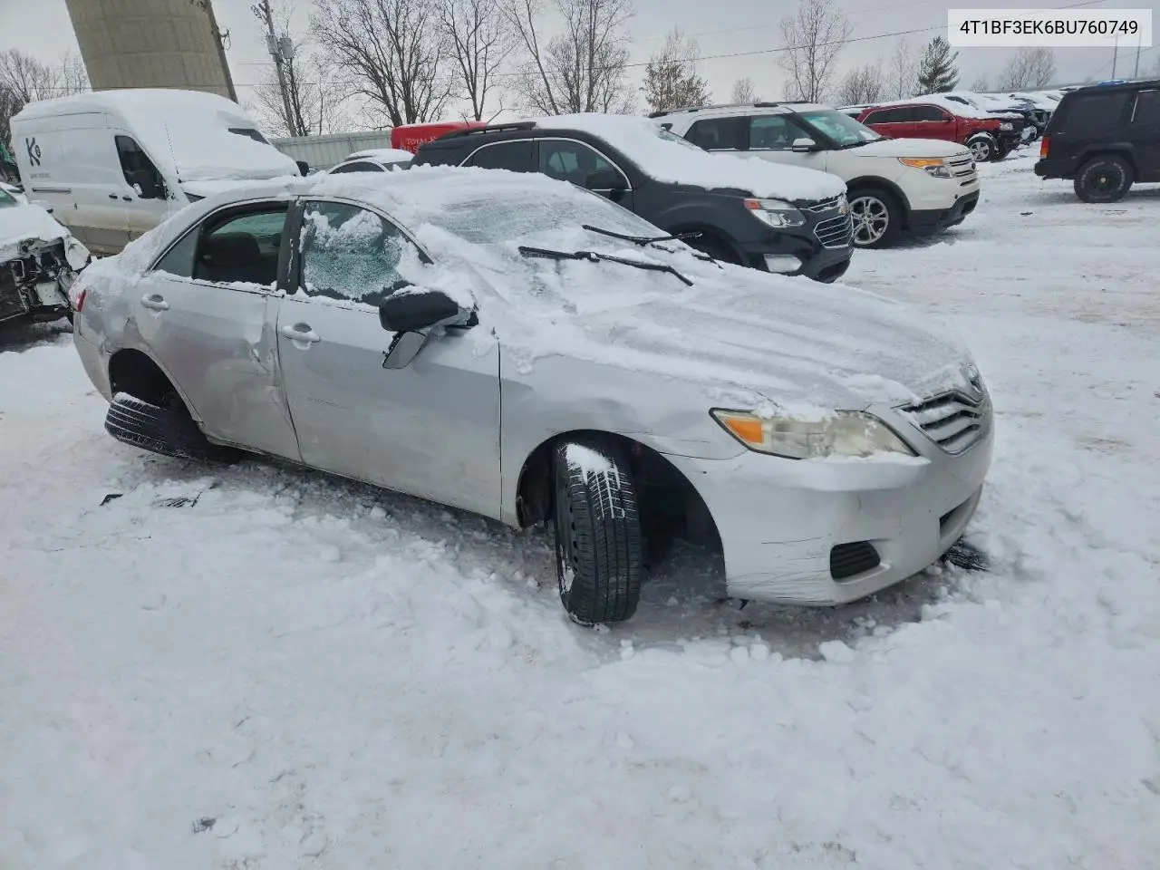 4T1BF3EK6BU760749 2011 Toyota Camry Base