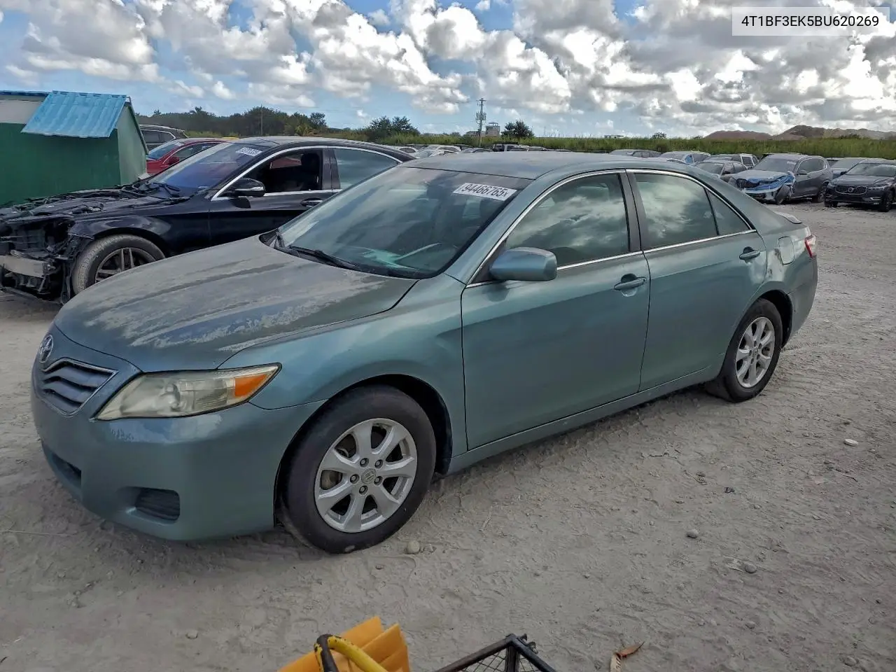 4T1BF3EK5BU620269 2011 Toyota Camry Base
