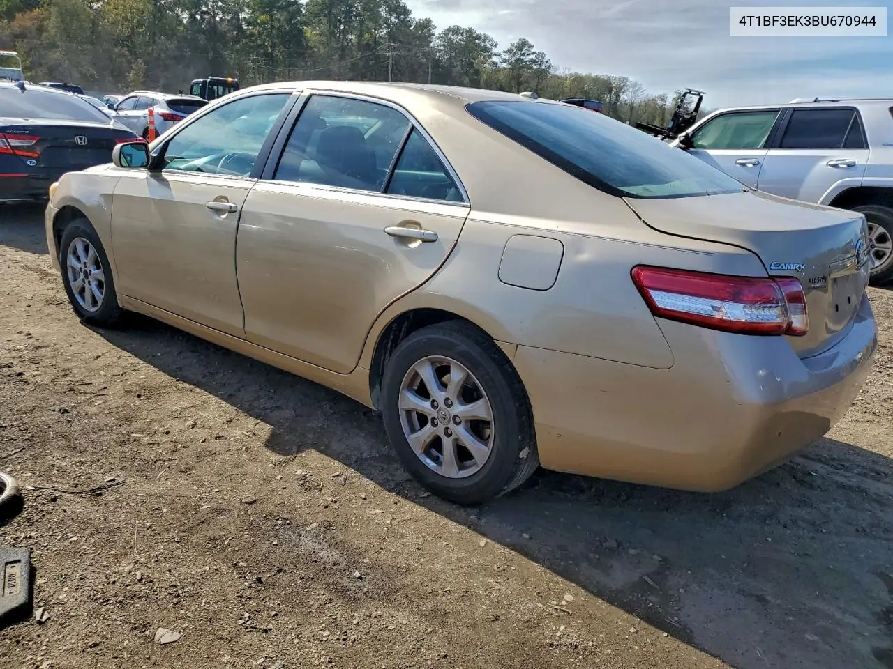 4T1BF3EK3BU670944 2011 Toyota Camry Base