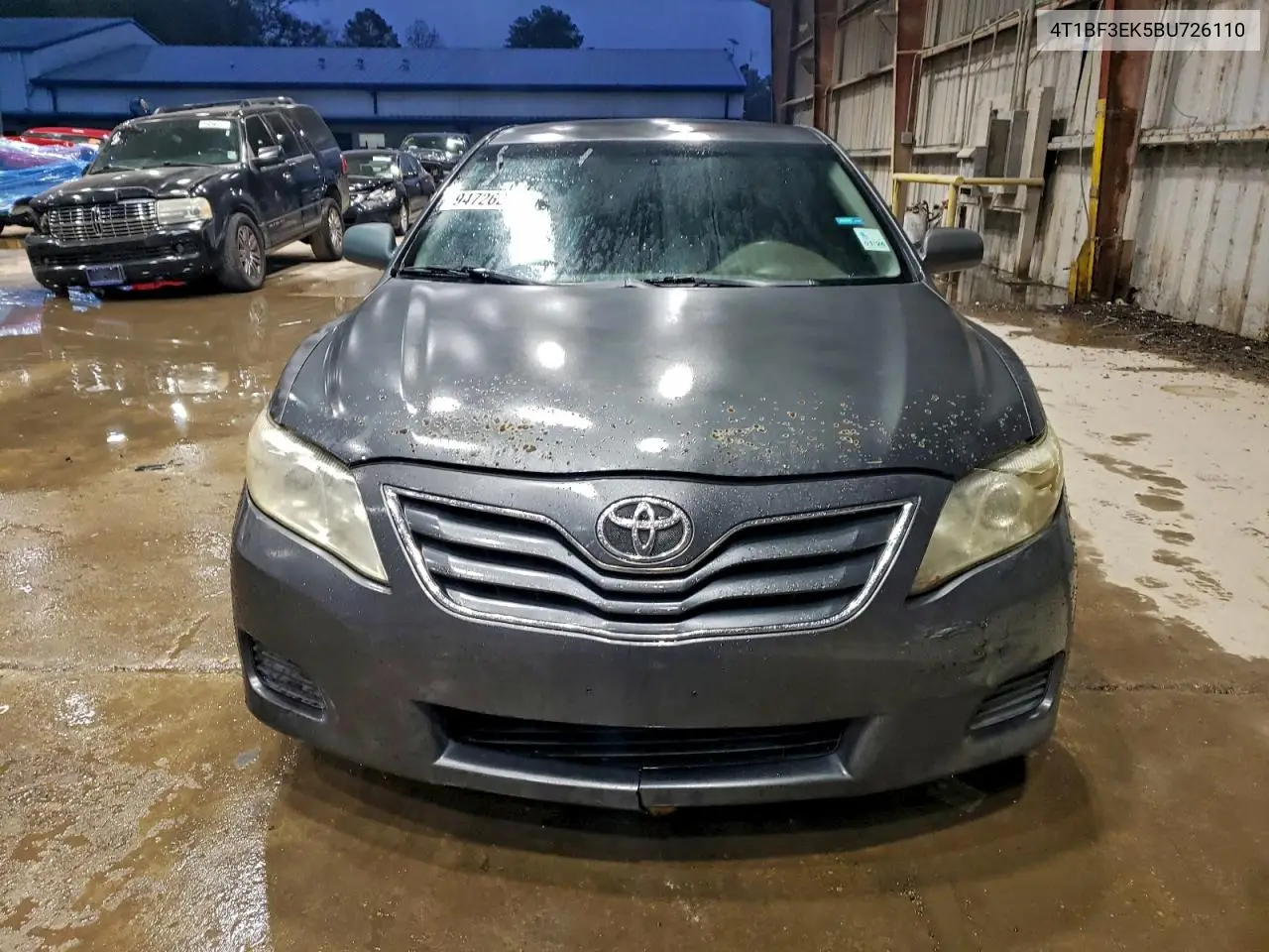4T1BF3EK5BU726110 2011 Toyota Camry Base