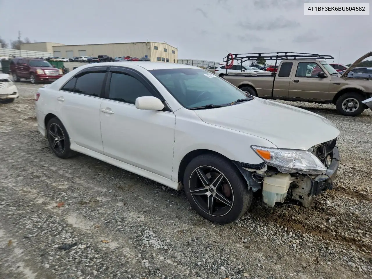 4T1BF3EK6BU604582 2011 Toyota Camry Base