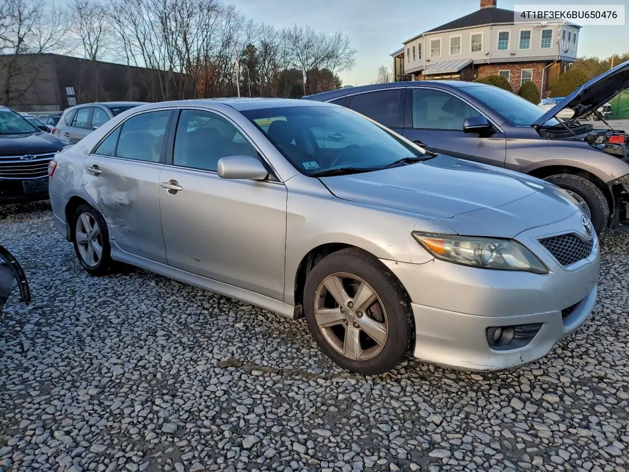 4T1BF3EK6BU650476 2011 Toyota Camry Base