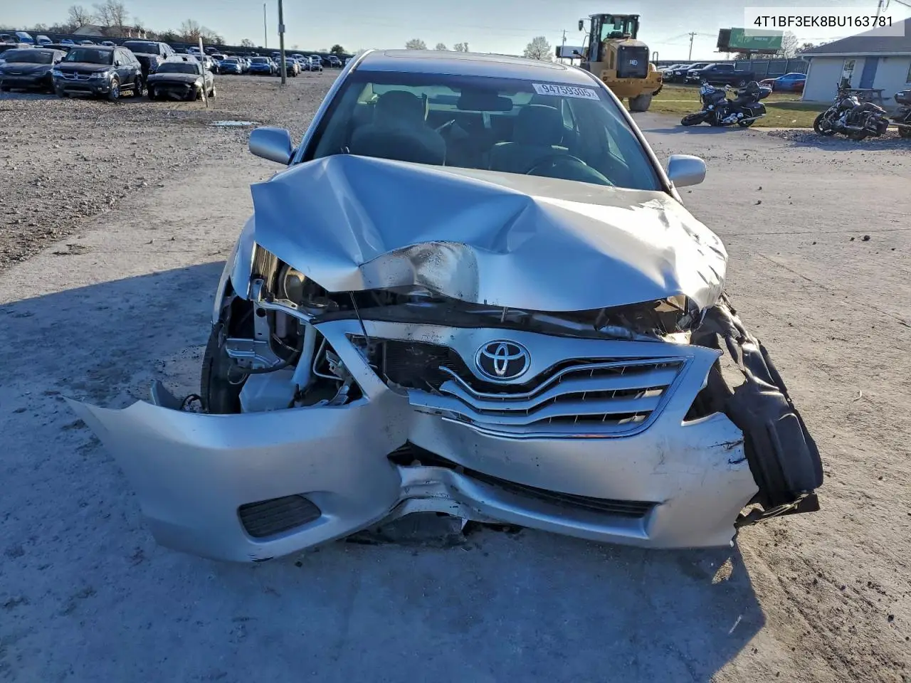 4T1BF3EK8BU163781 2011 Toyota Camry Le
