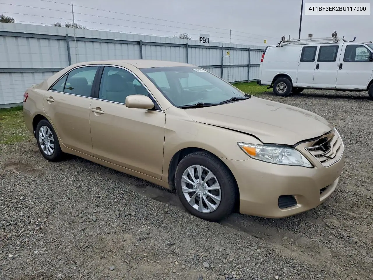 4T1BF3EK2BU117900 2011 Toyota Camry Base