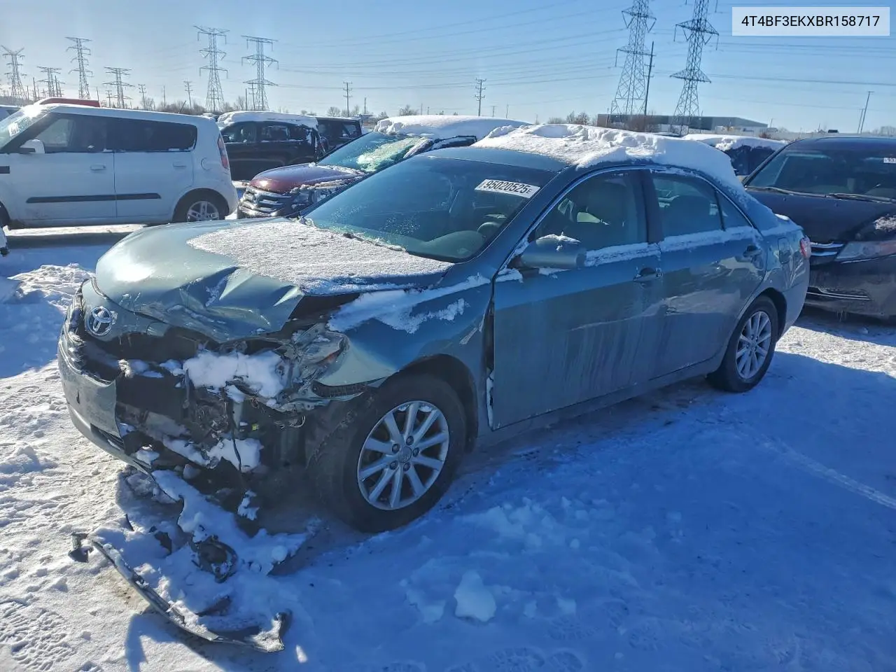 4T4BF3EKXBR158717 2011 Toyota Camry Base