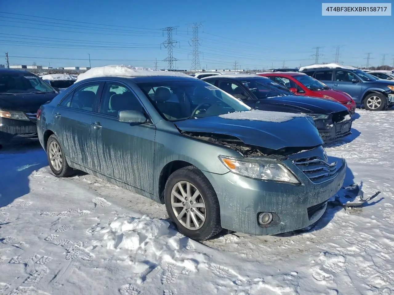 4T4BF3EKXBR158717 2011 Toyota Camry Base