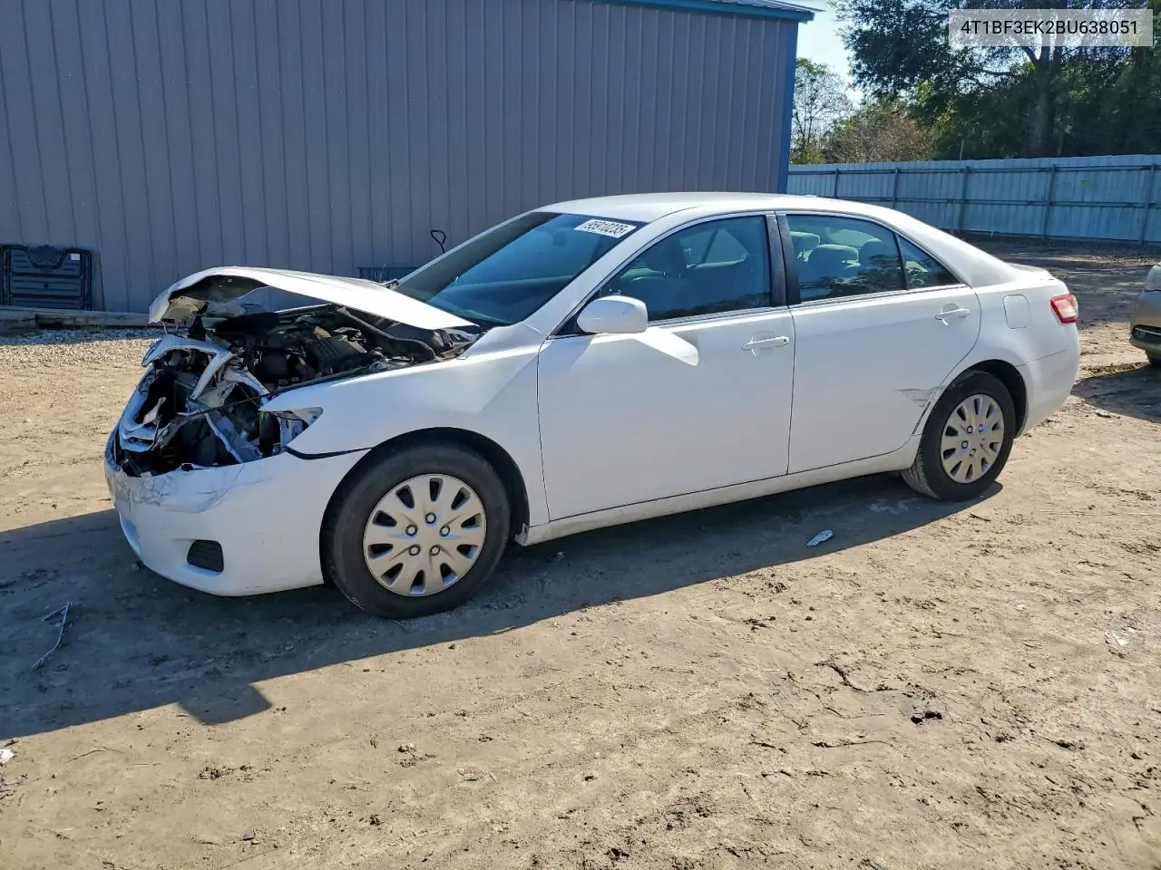 4T1BF3EK2BU638051 2011 Toyota Camry Base