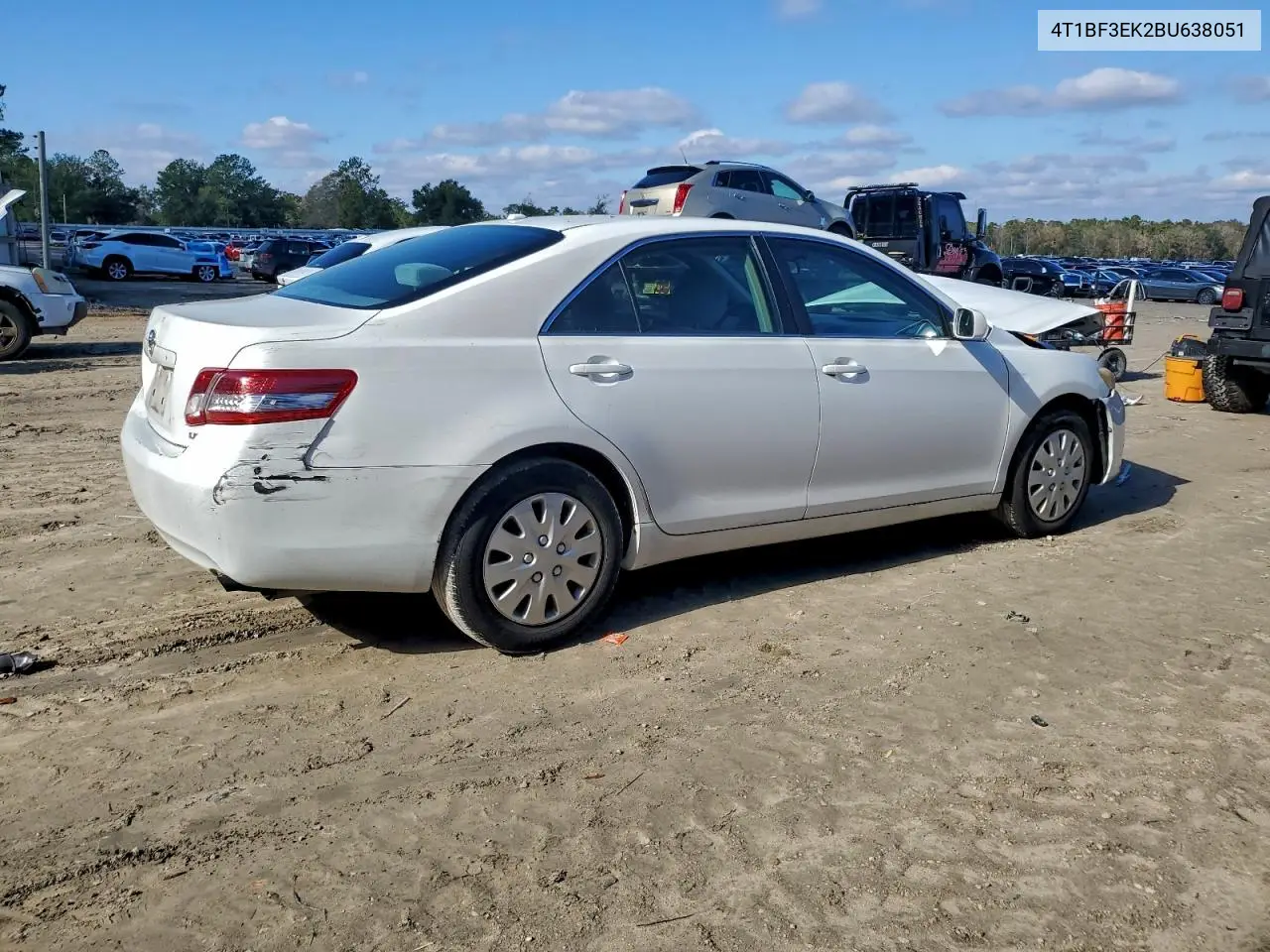 4T1BF3EK2BU638051 2011 Toyota Camry Base