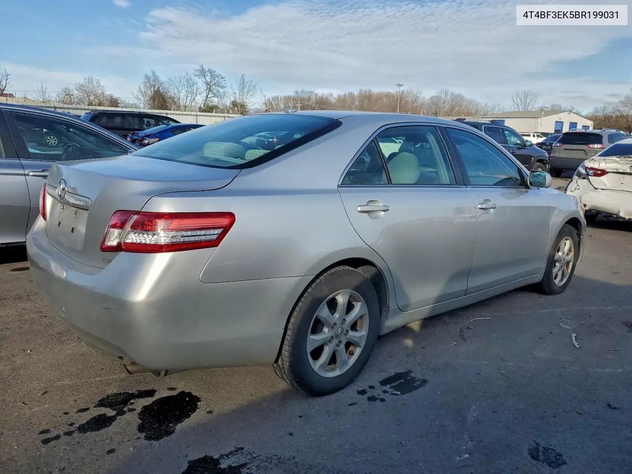 4T4BF3EK5BR199031 2011 Toyota Camry Base