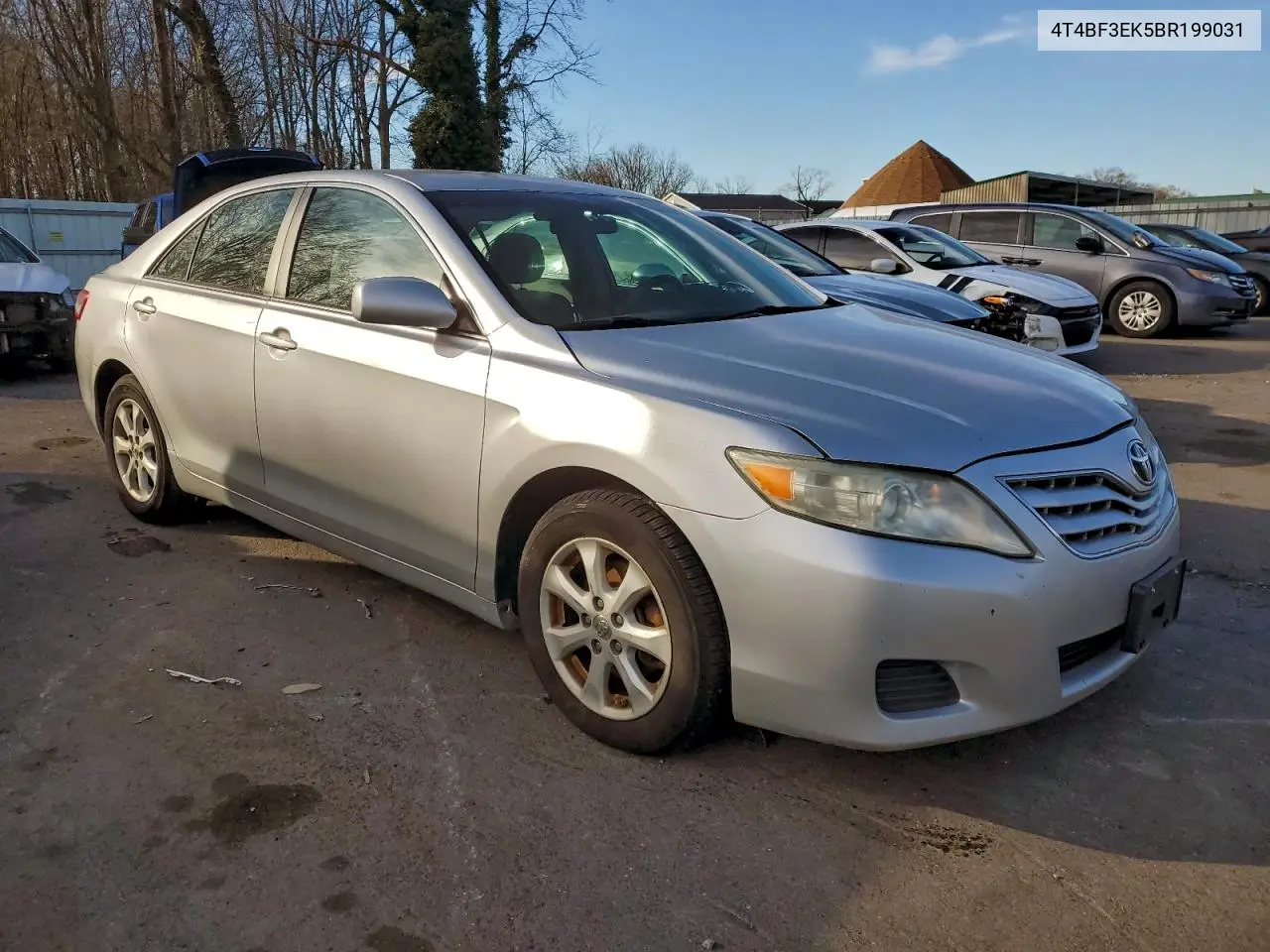 4T4BF3EK5BR199031 2011 Toyota Camry Base
