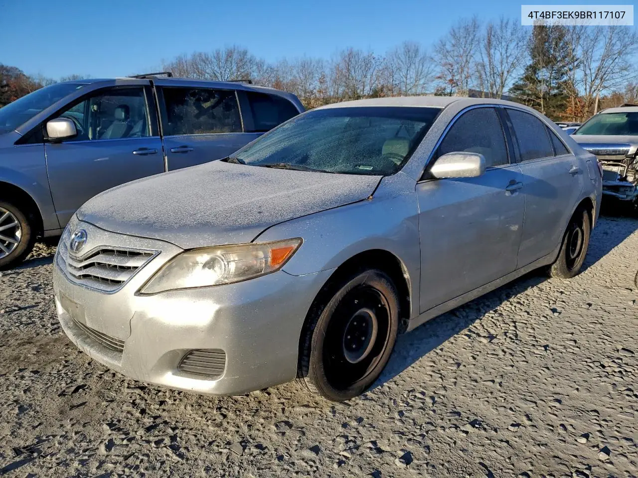 4T4BF3EK9BR117107 2011 Toyota Camry Base