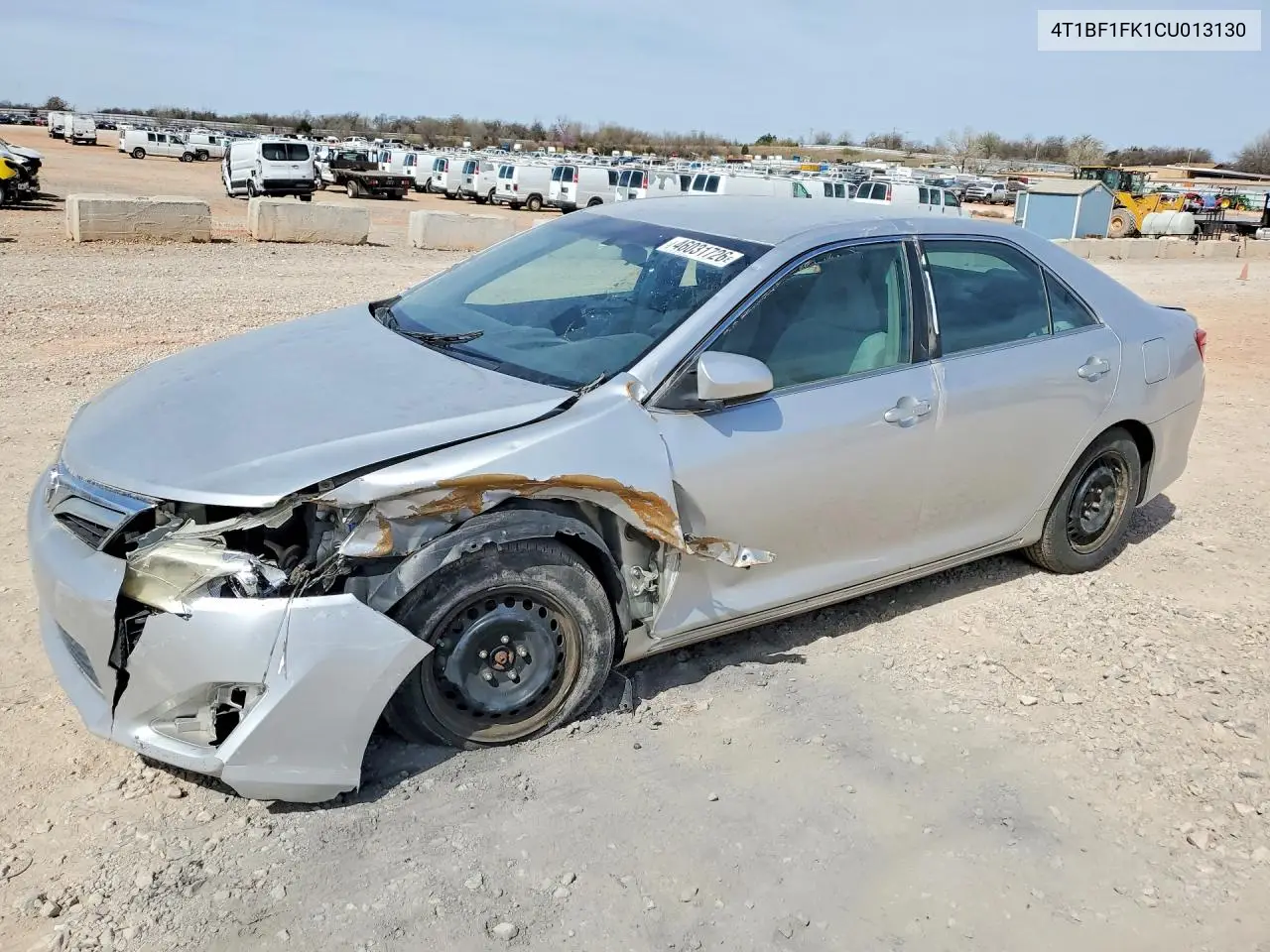 4T1BF1FK1CU013130 2012 Toyota Camry Le
