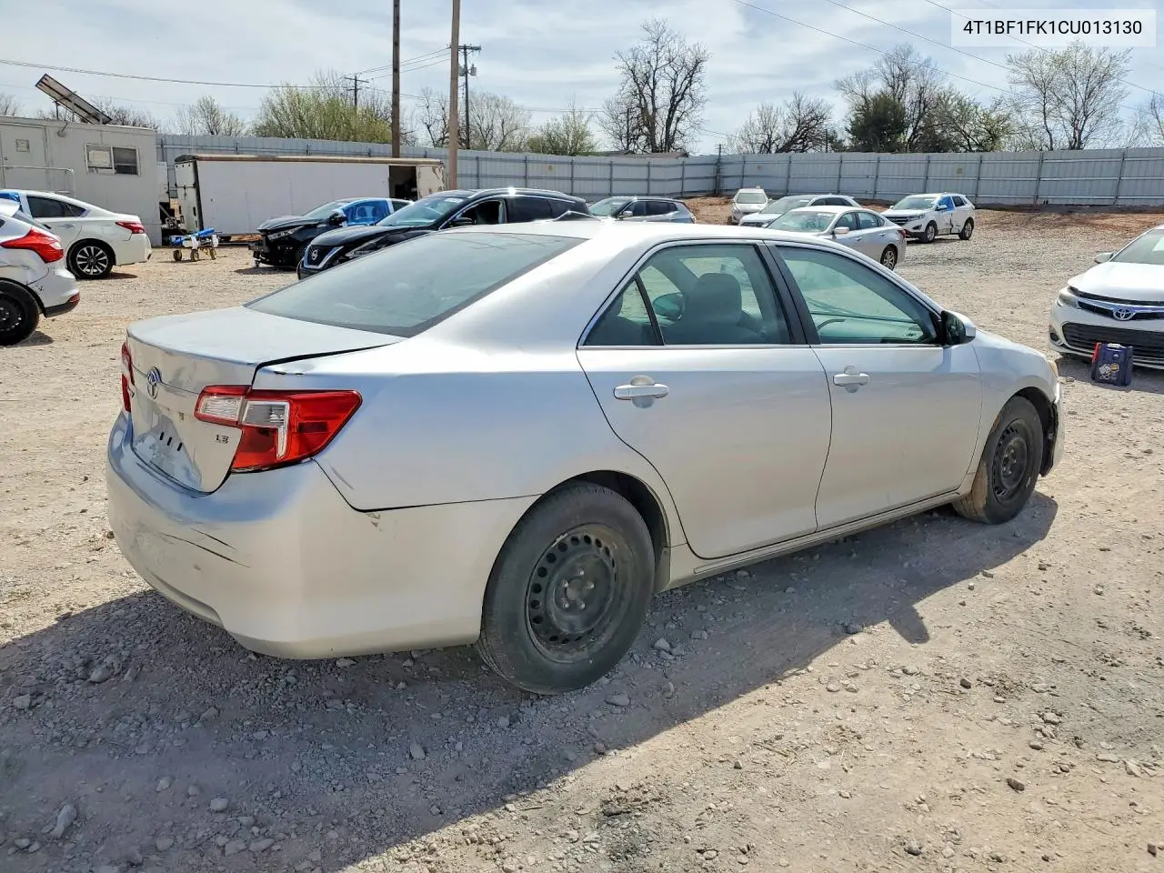 4T1BF1FK1CU013130 2012 Toyota Camry Le