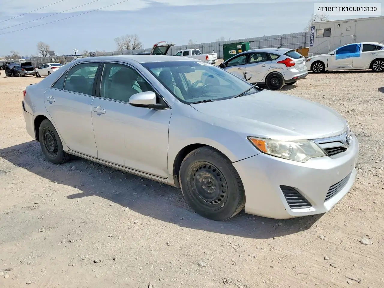 4T1BF1FK1CU013130 2012 Toyota Camry Le