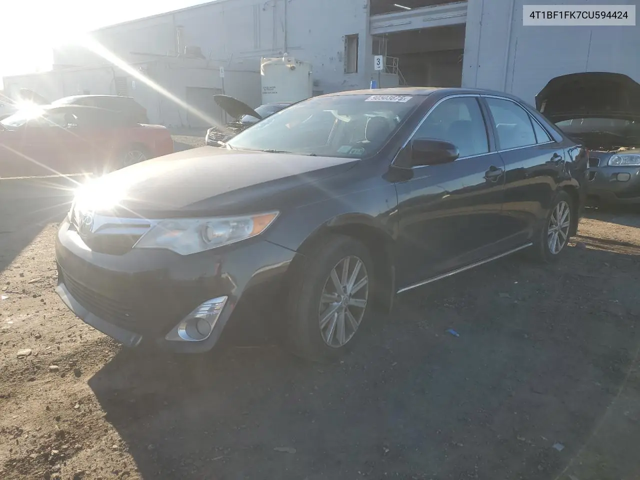 4T1BF1FK7CU594424 2012 Toyota Camry Base