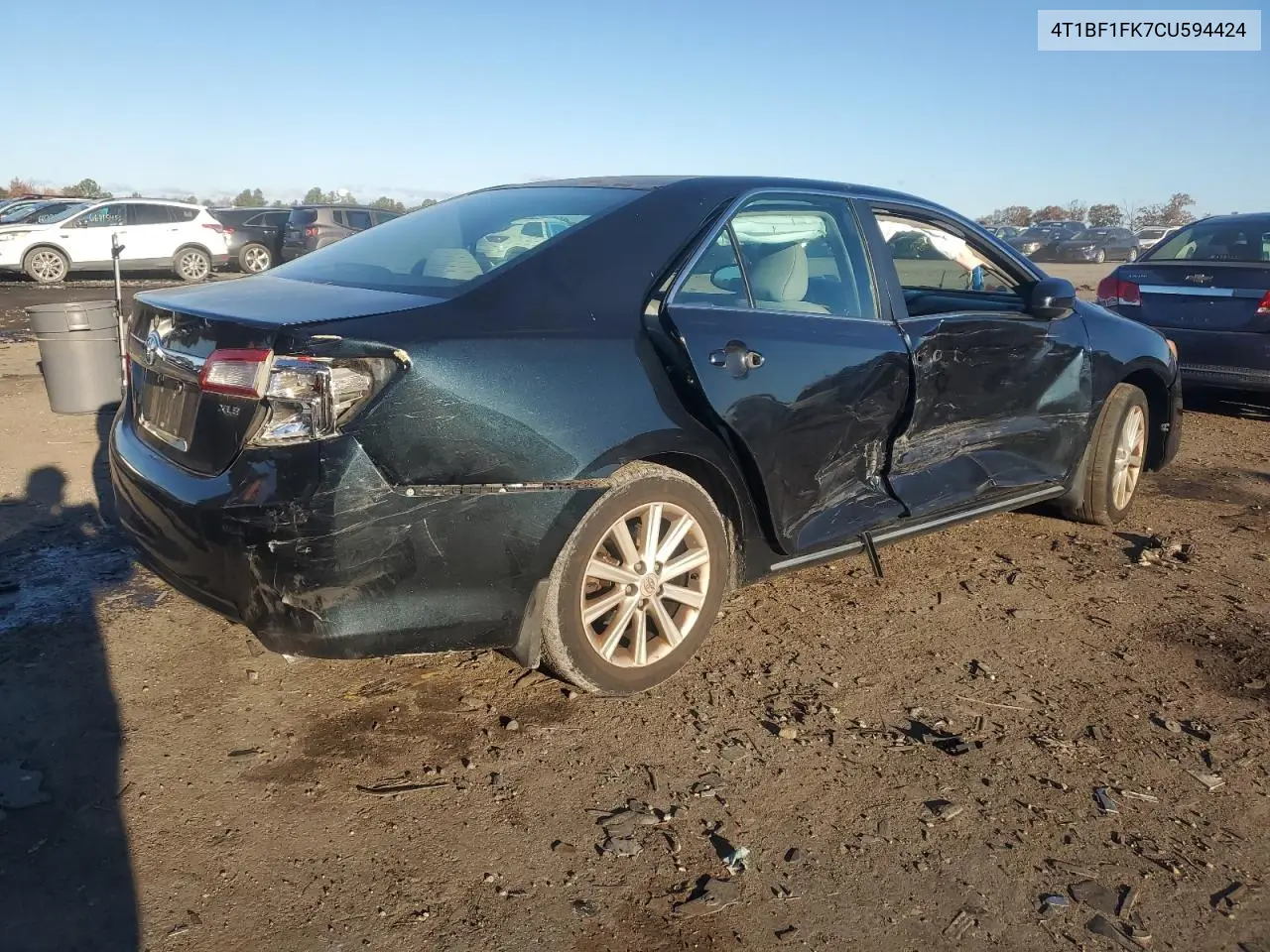 4T1BF1FK7CU594424 2012 Toyota Camry Base