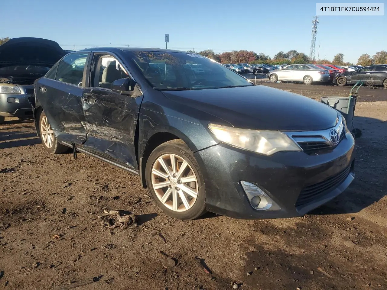 4T1BF1FK7CU594424 2012 Toyota Camry Base