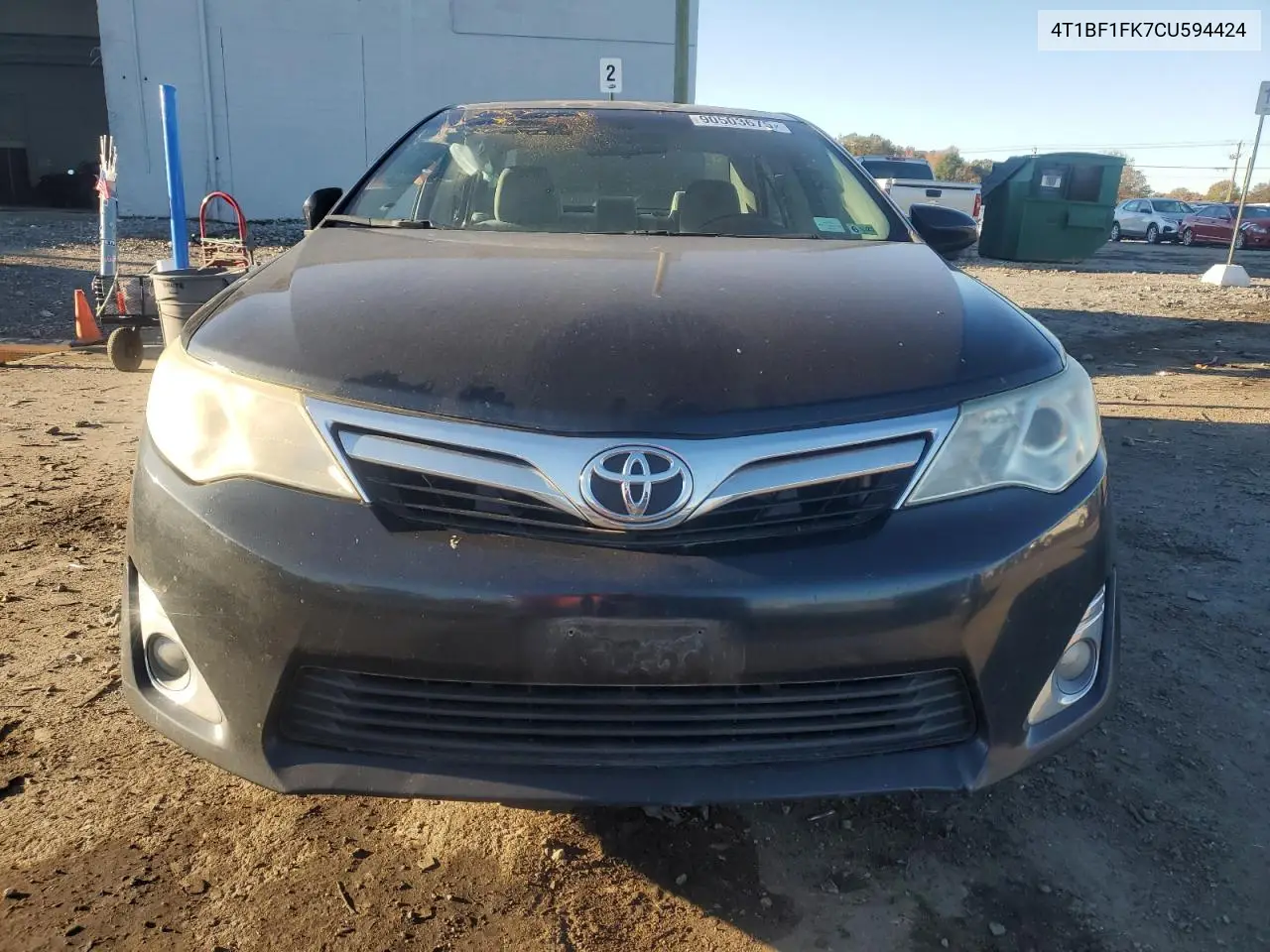 4T1BF1FK7CU594424 2012 Toyota Camry Base
