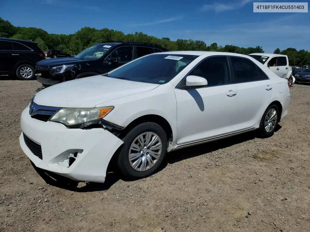 4T1BF1FK4CU551403 2012 Toyota Camry Base