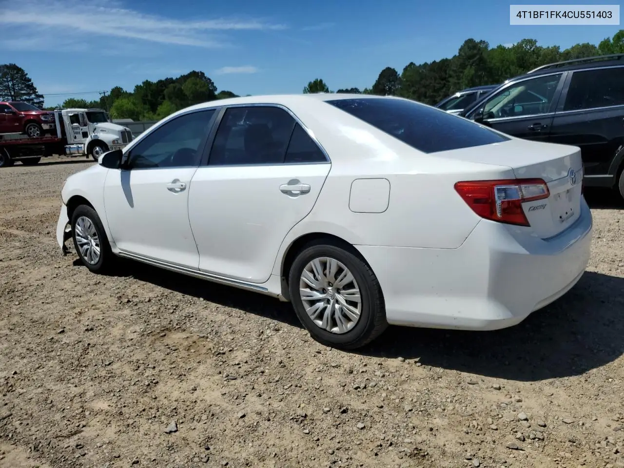 4T1BF1FK4CU551403 2012 Toyota Camry Base
