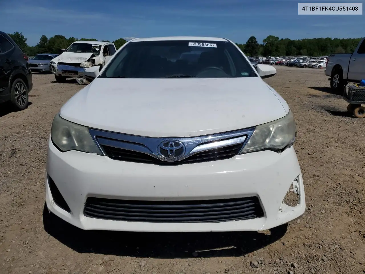 4T1BF1FK4CU551403 2012 Toyota Camry Base