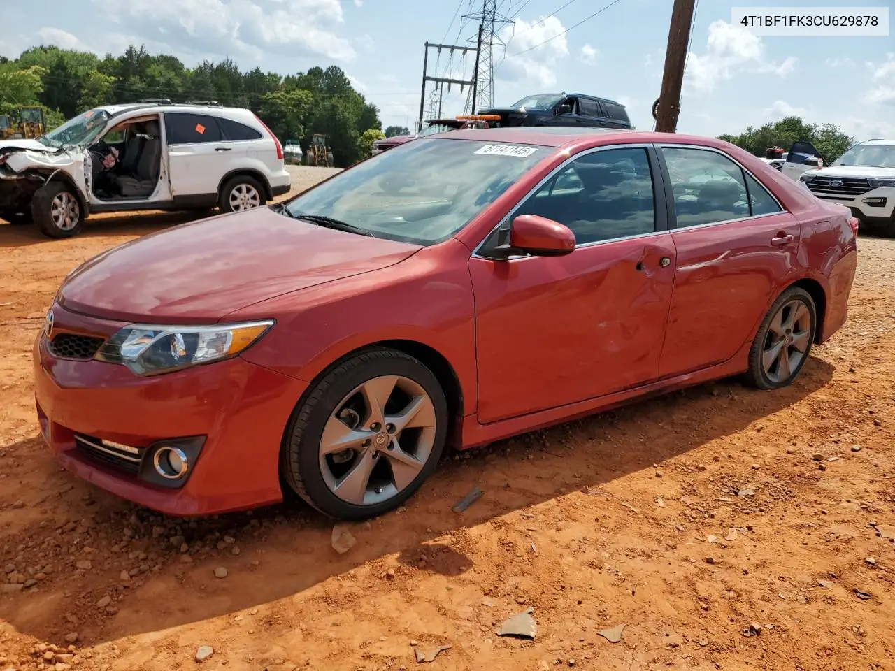4T1BF1FK3CU629878 2012 Toyota Camry Base