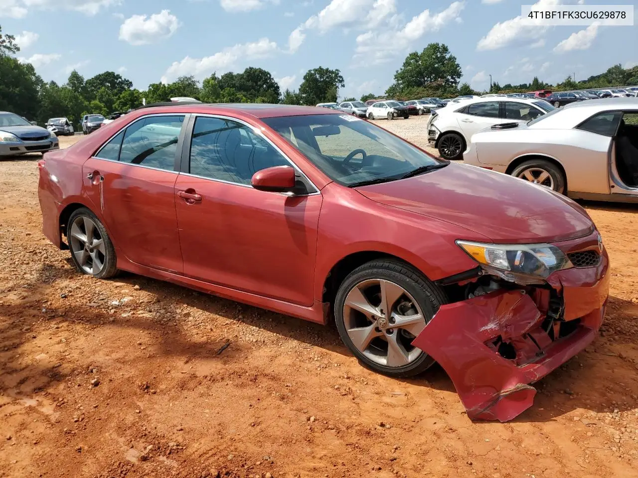 4T1BF1FK3CU629878 2012 Toyota Camry Base