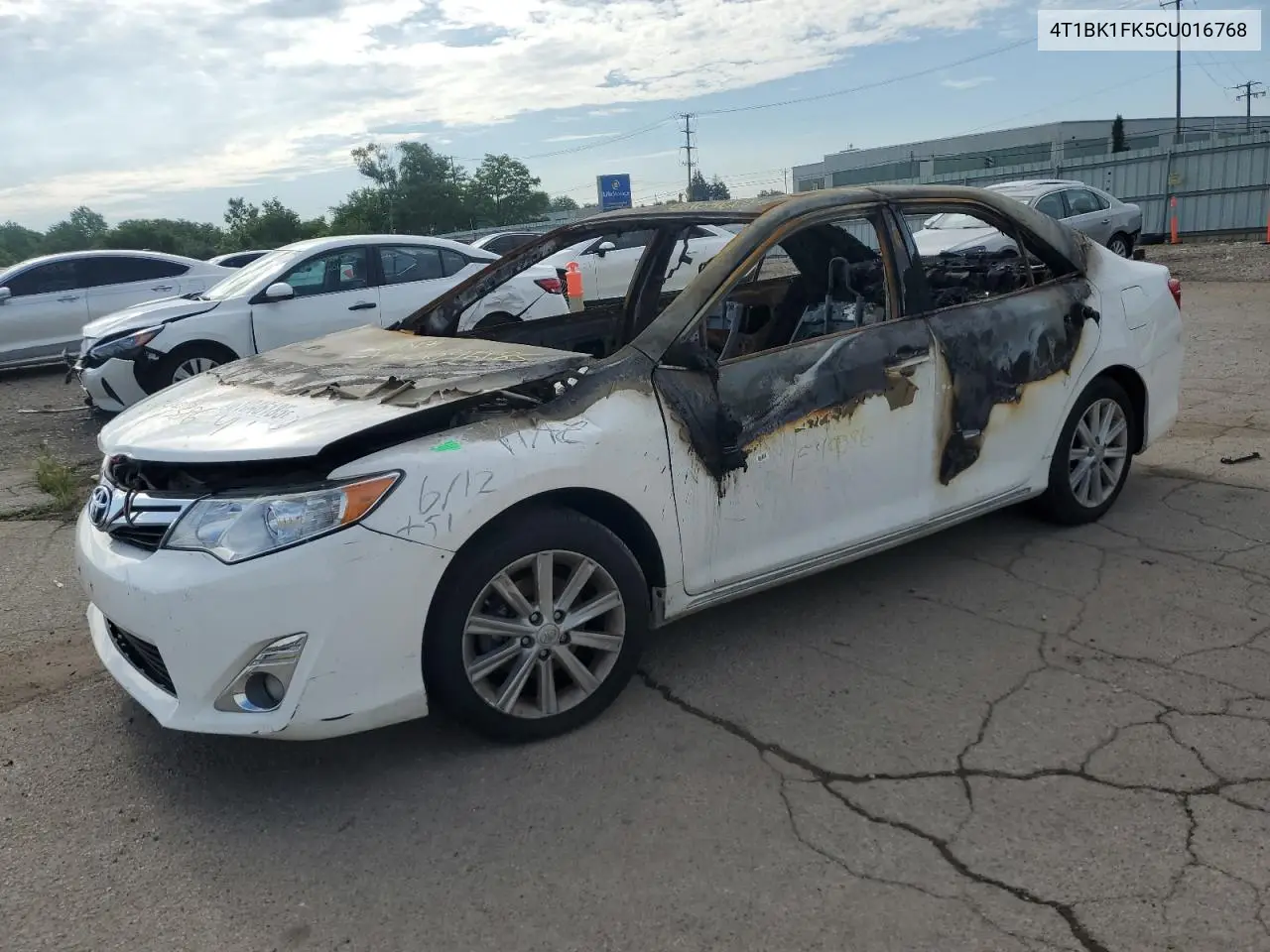 4T1BK1FK5CU016768 2012 Toyota Camry Se