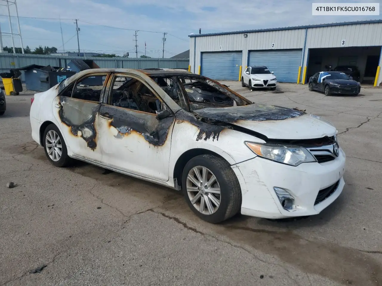 4T1BK1FK5CU016768 2012 Toyota Camry Se