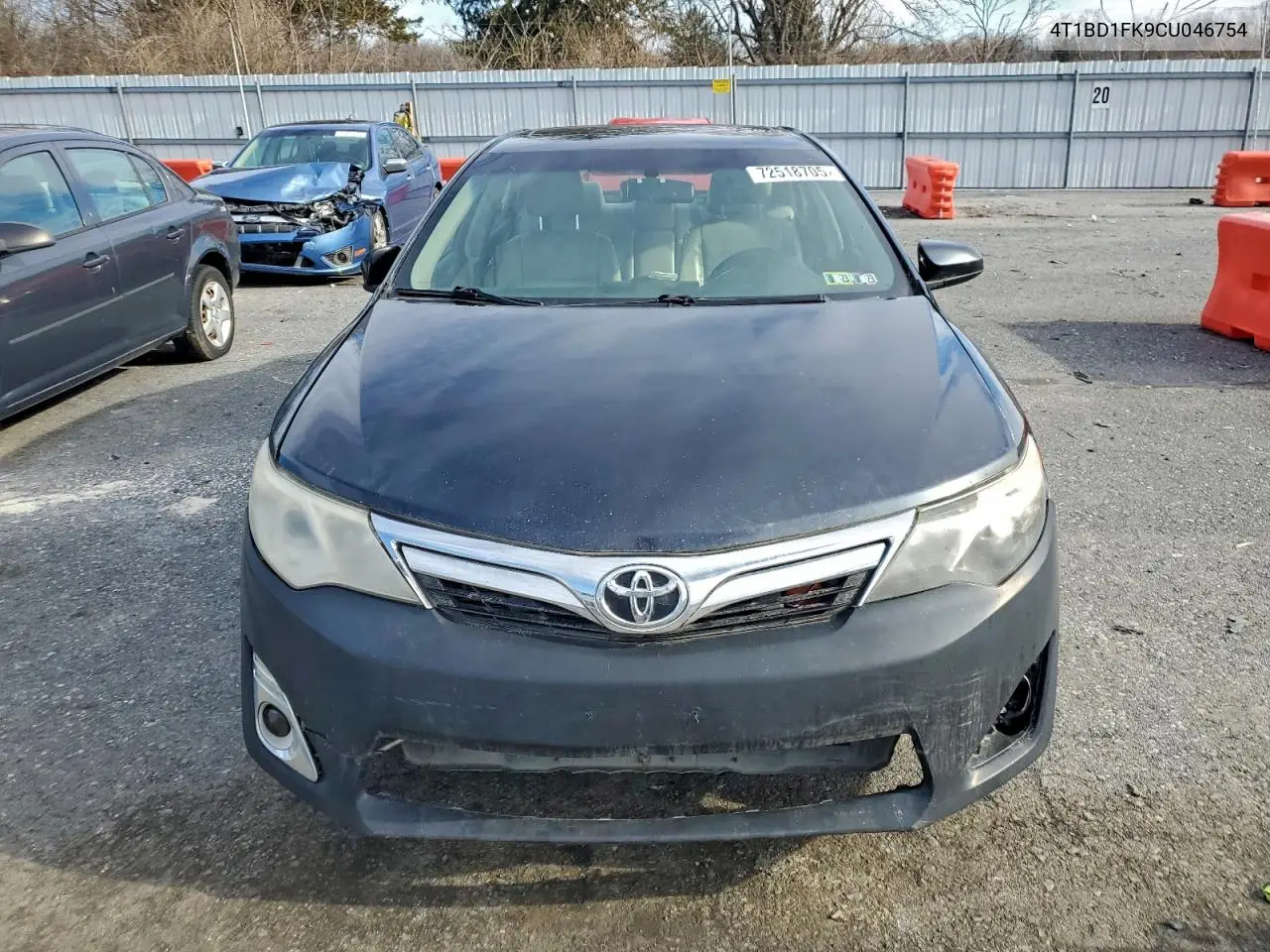 4T1BD1FK9CU046754 2012 Toyota Camry Hybrid