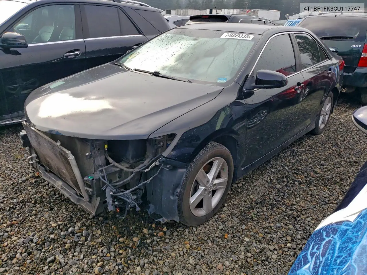 4T1BF1FK3CU117747 2012 Toyota Camry Base