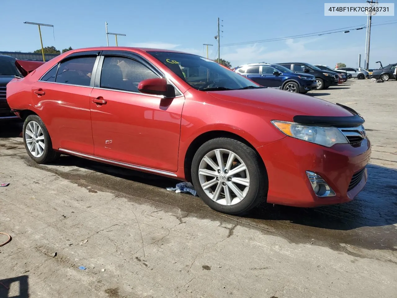 4T4BF1FK7CR243731 2012 Toyota Camry Base