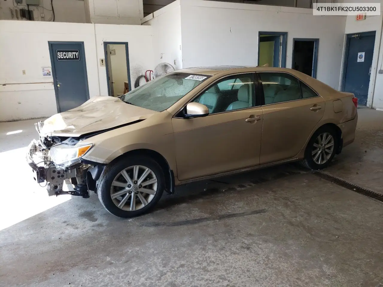 4T1BK1FK2CU503300 2012 Toyota Camry Se
