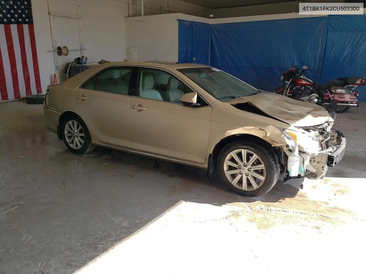 4T1BK1FK2CU503300 2012 Toyota Camry Se