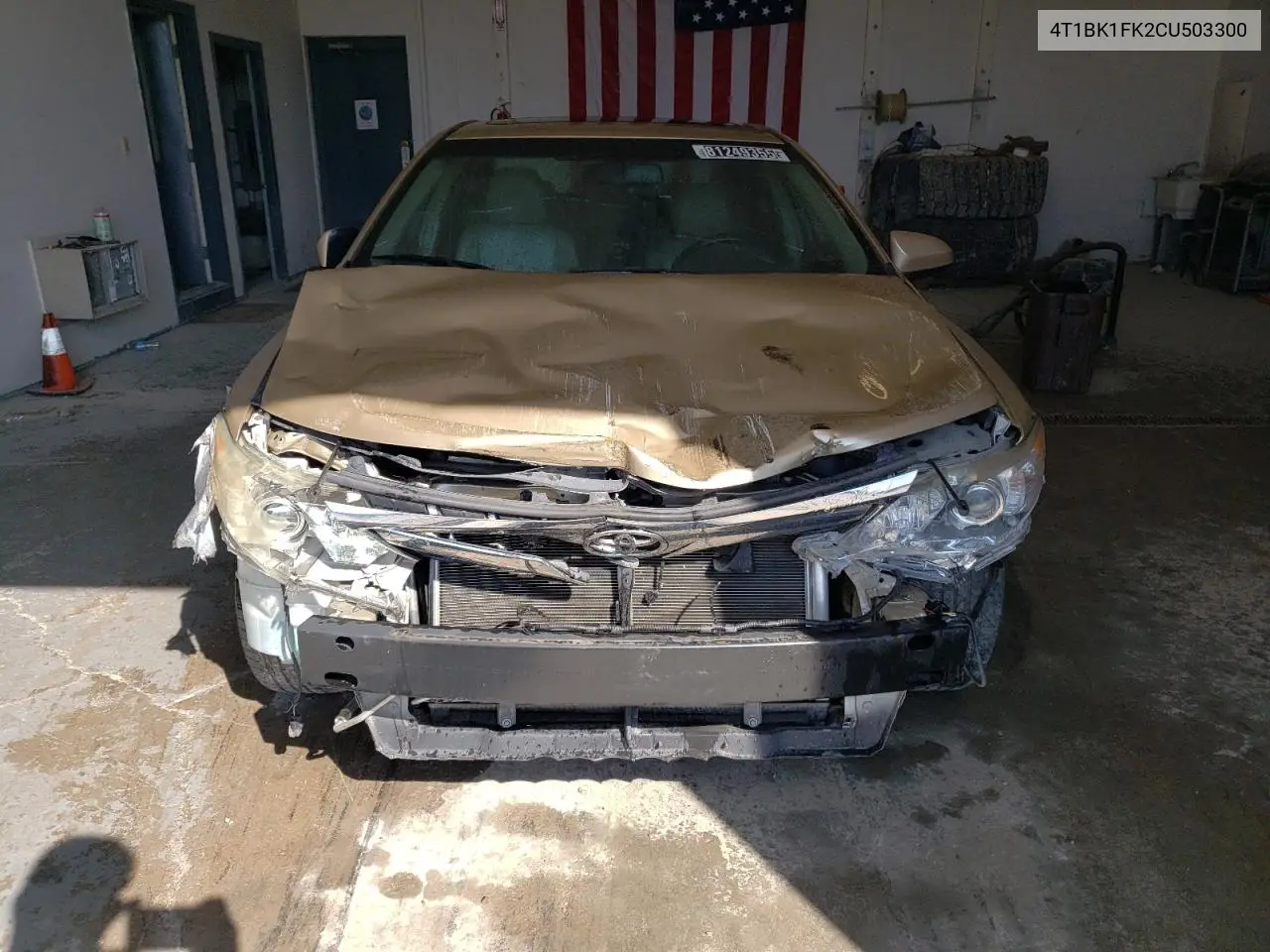 4T1BK1FK2CU503300 2012 Toyota Camry Se